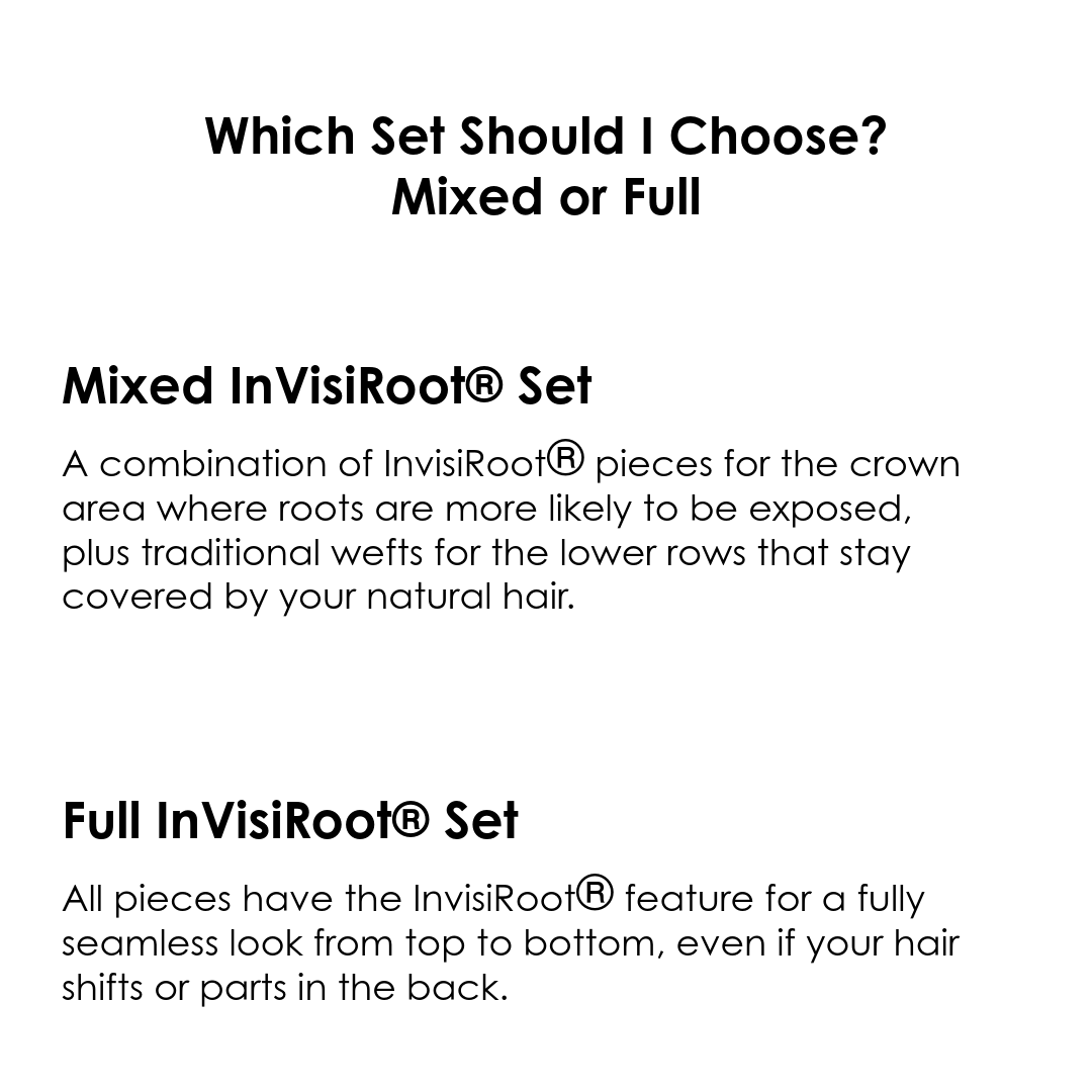 Salt & Pepper Yaki Silk Pressed -  InVisiRoot® Clip-ins (AKA TrueRoot™ Clip-ins) (Copy)