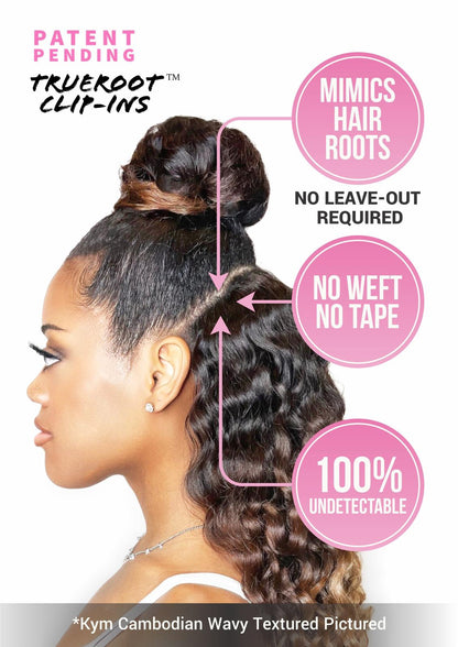 Dawn - Cambodian Body Wavy - InVisiRoot® Clip-in