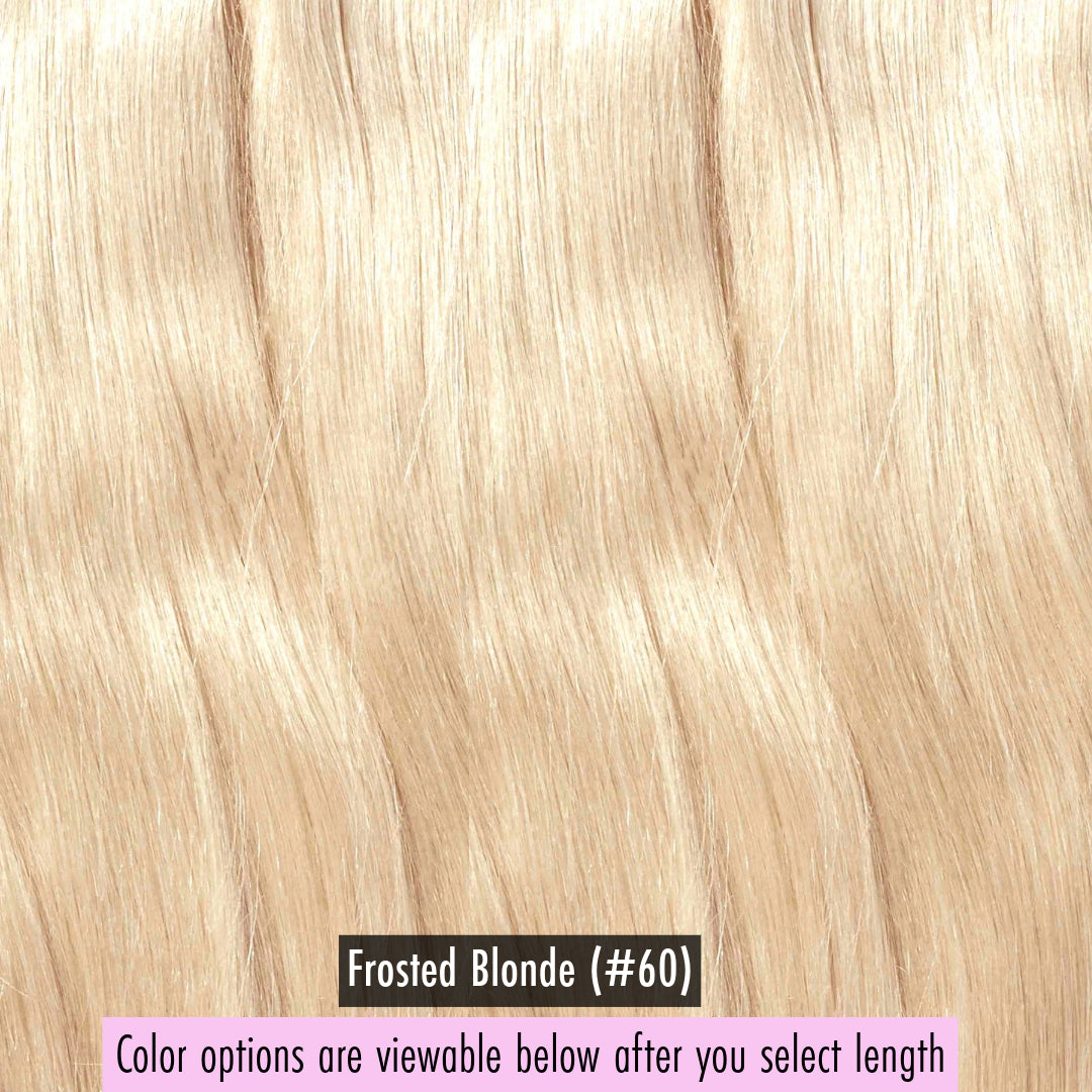 Emily (Silky Straight) -  InVisiRoot® Clip-ins (AKA TrueRoot™ Clip-ins)