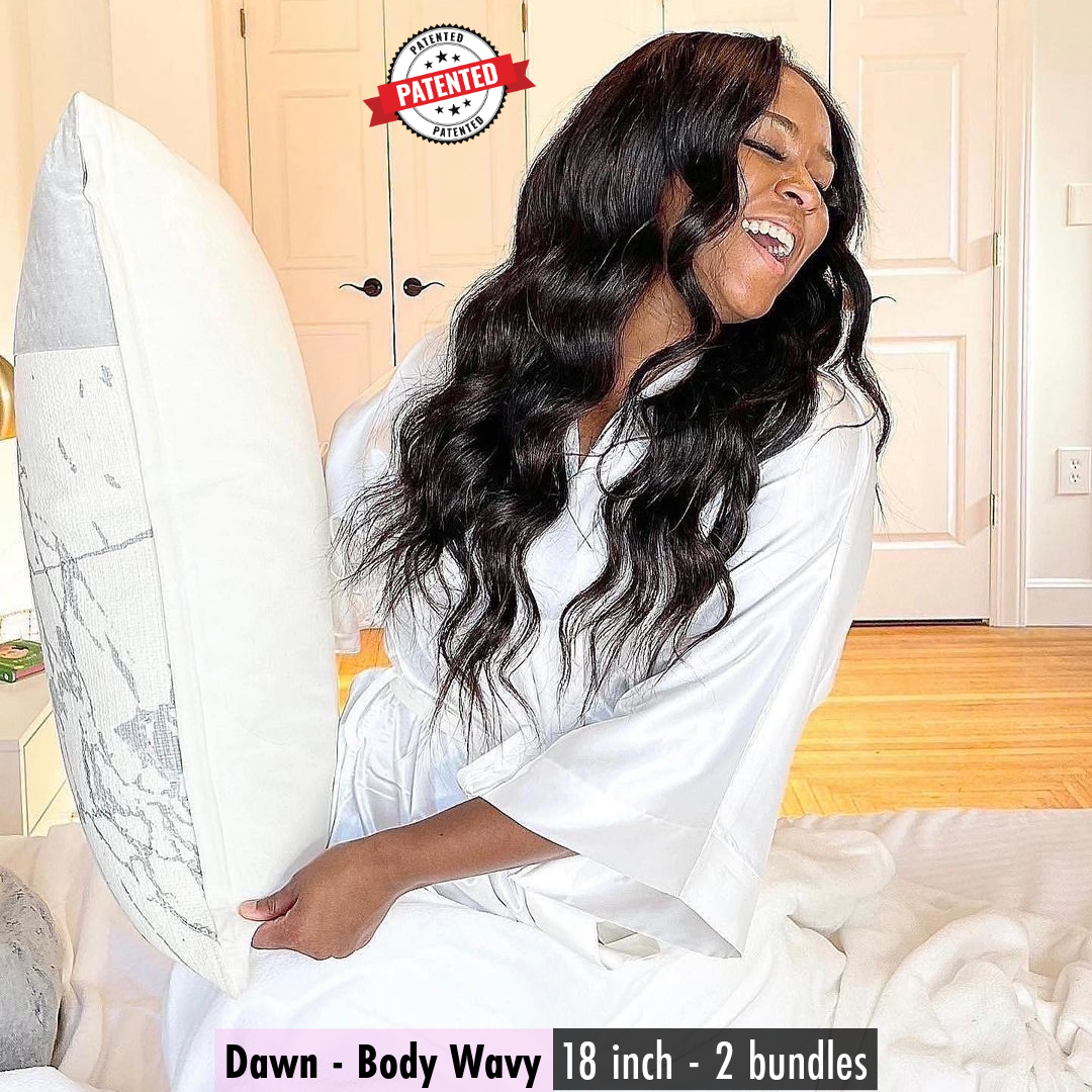 Dawn - Cambodian Body Wavy - InVisiRoot® Clip-in