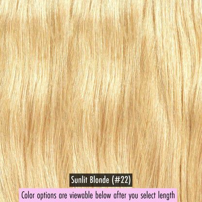 Emily (Silky Straight) -  InVisiRoot® Clip-ins (AKA TrueRoot™ Clip-ins)