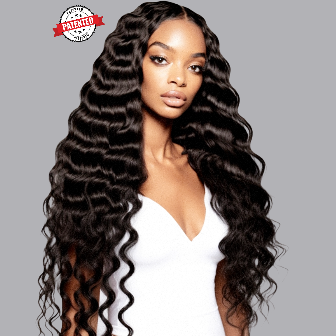 Dominique - Cambodian Deep Body Wavy - InVisiRoot® Clip-ins (AKA TrueRoot™ Clip-ins)