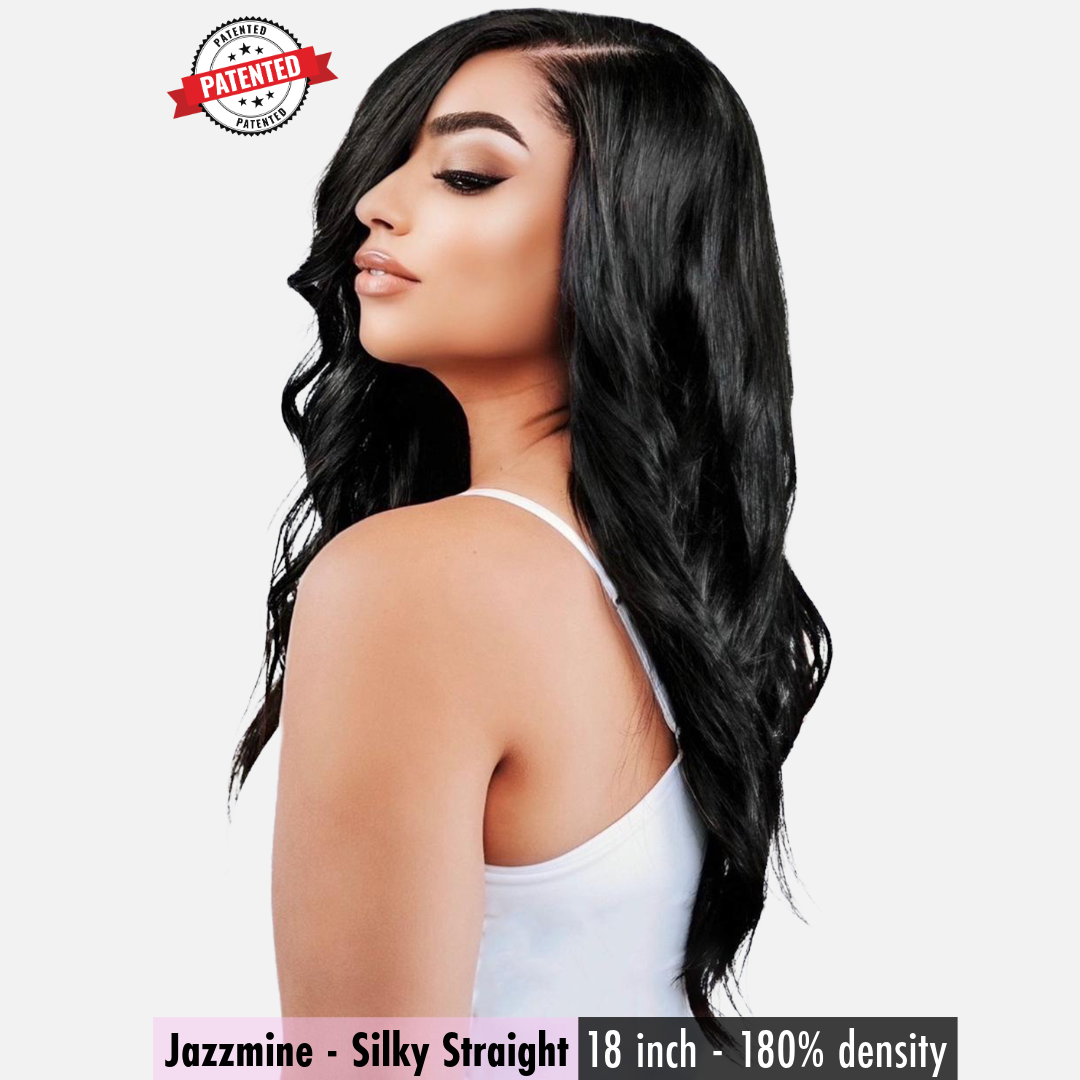 Jazzmine - Virgin Cambodian Hair - Silky Straight - InVisiRoot® Thin-Part™️Wig