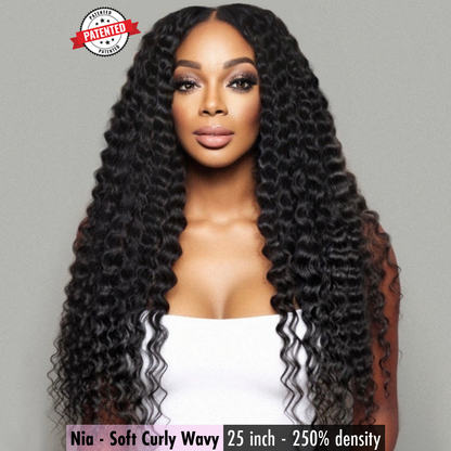 Nia - Virgin Burmese Hair - InVisiRoot® Thin-Part™️Wig