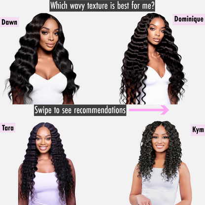 Dawn - Body Wavy - Virgin Cambodian Hair - InVisiRoot® Thin-Part™️Wig