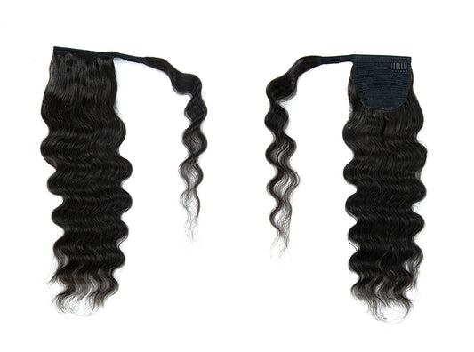 Dawn Body Wavy Wrap Around Ponytail