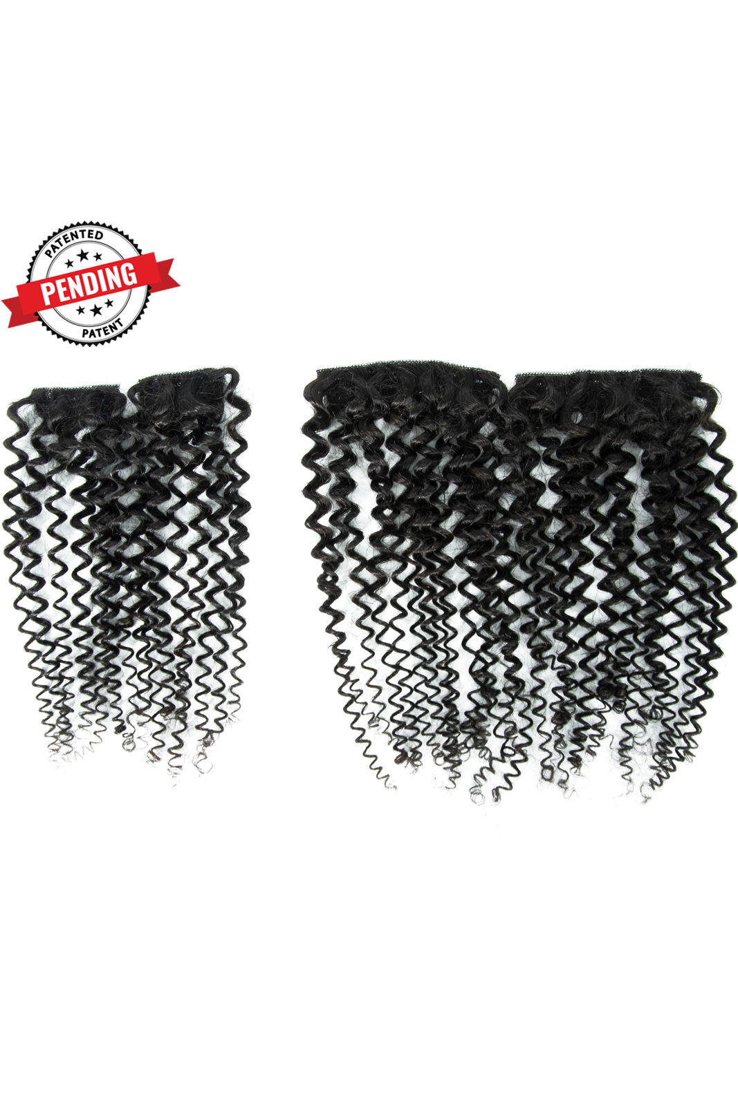 Kayla Burmese 3c Loose Kinky Curly - InVisiRoot® Closure Pieces